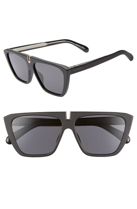 givenchy flat top sunglasses black|Givenchy sunglasses official website.